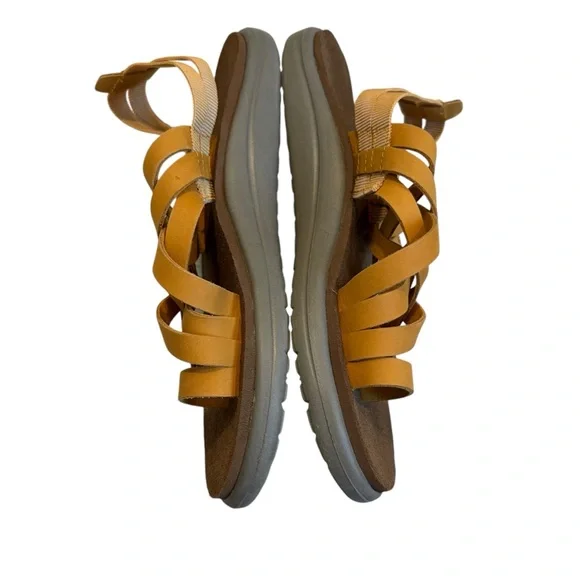 Teva Yellow Women's Sandals - Picture 7 of 13